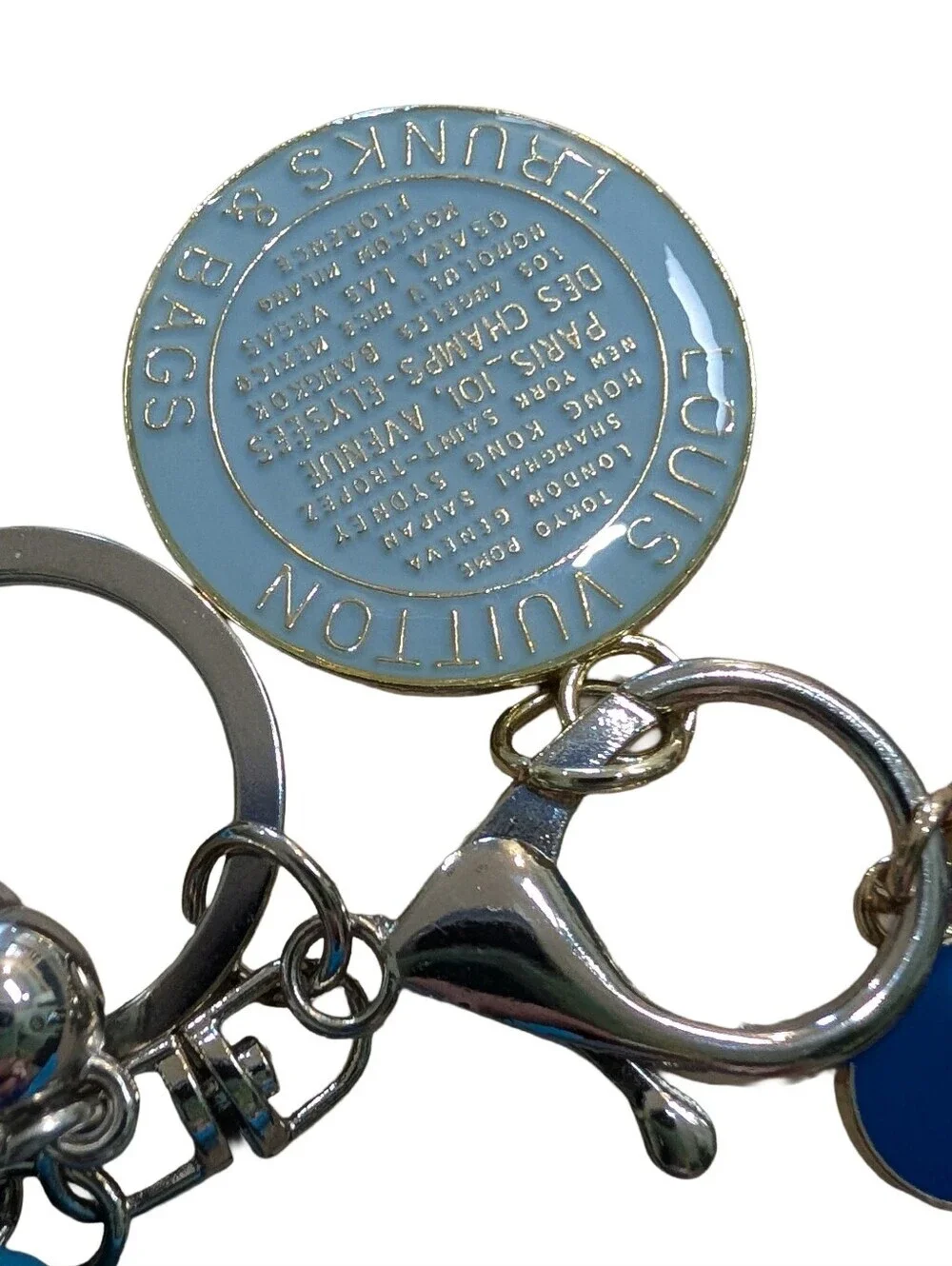 Louis Vuitton Trunks & Bags Charm 35mm (1) & (1) Louis Vuitton Heart Charm